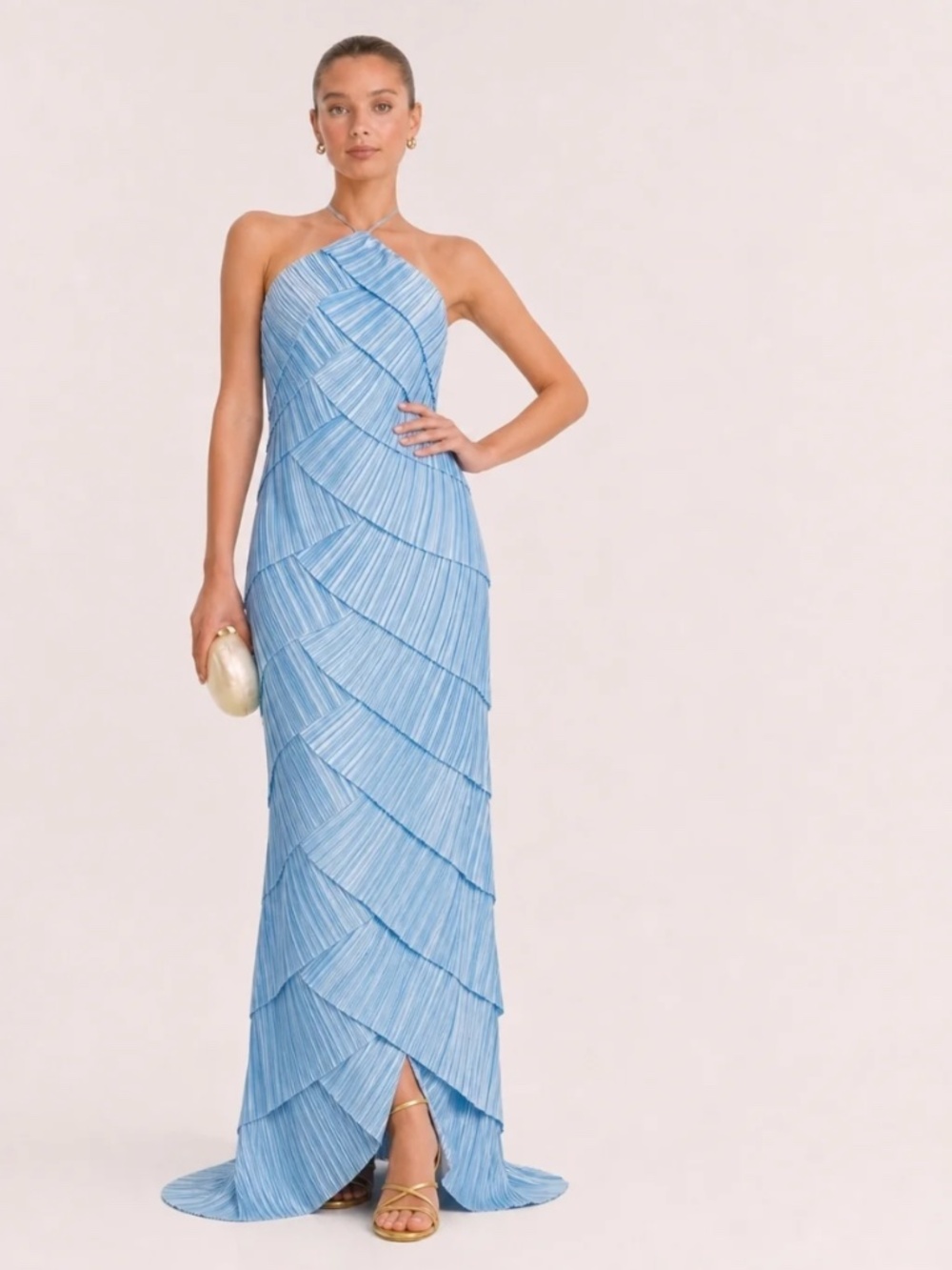 BNWT Light Blue Wedding Guest / Bridesmaid Dress - Picture 4 of 7